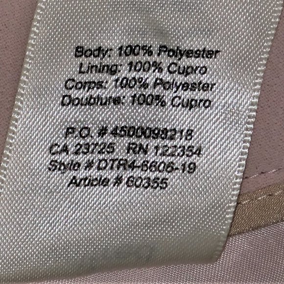 Wilfred Jallade Pink High Waisted Tie Front Crepe Pants Size 2 - Picture 12 of 12